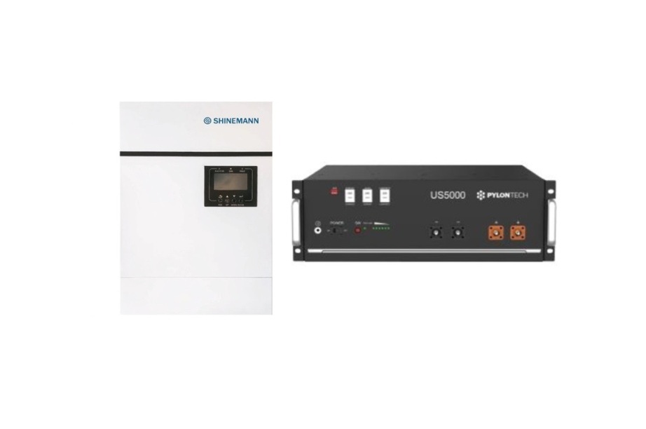 Shinemann BP 5kW mit Pylontech US5000 4.8kWh Bundle