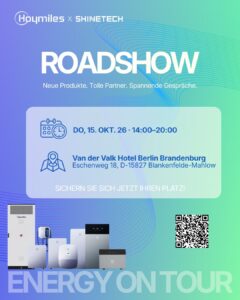 Hoymiles x Shinetech Roadshow Berlin 15.Oktober 2026