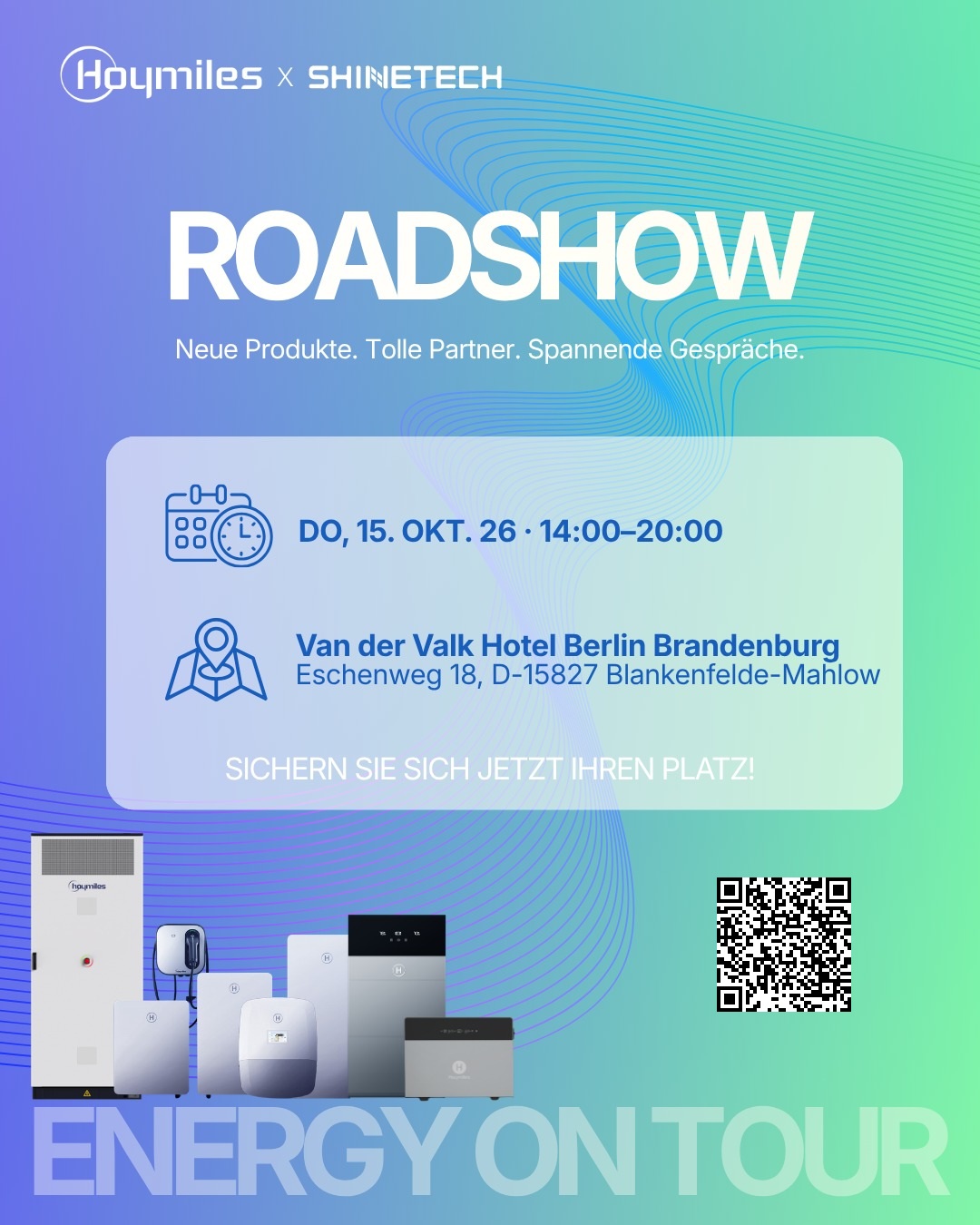 Hoymiles x Shinetech Roadshow Berlin 15.Oktober 2026