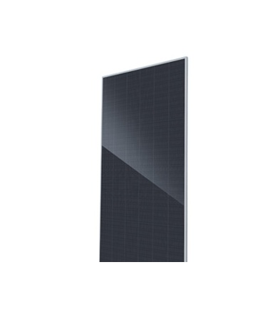 JA 650W N-Type Glas-Glas Bifacial Rahmen Silber